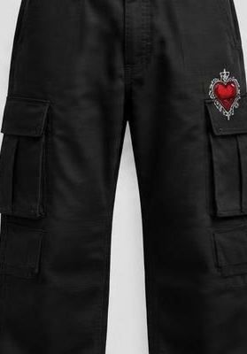 Hearts Cargo Pants artwork detail